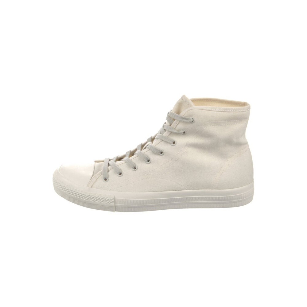 James Perse White Canvas vulcanized sneaker